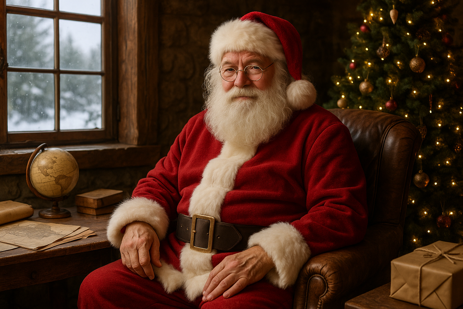 dove si trova babbo natale - Illustration